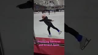 Salchow and Scratch Spin Let’s Go [upl. by Langille]