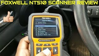 FOXWELL NT510 ALL SYSTEM SCANNER REVIEW [upl. by Amery]