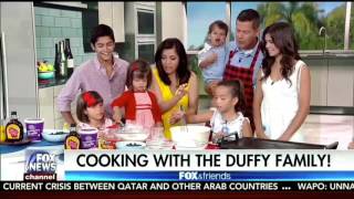 Rep Sean Duffy and Family making Wisconsin Pancakes on Cooking With Friends [upl. by Coffey285]