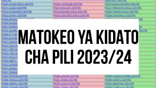 MATOKEO YA KIDATO CHA PILI 202324 • NECTA FORM TWO RESULT FTNA [upl. by Beryle]