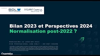 Normalisation  quelles opportunités sur 2024 pour les stratégies de performance absolue [upl. by Eelsnia]