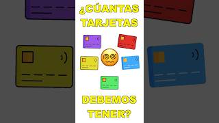 💳 ¿Cuántas TARJETAS de crédito debo TENER dinero [upl. by Okiruy319]