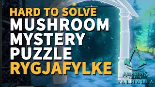 Mushroom Mystery Puzzle Solution Assassins Creed Valhalla Fly Agaric [upl. by Anaihr]