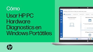 Cómo utilizar HP PC Hardware Diagnostics en Windows  HP Support [upl. by Zildjian]