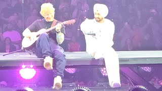 Diljit Dosanjh amp Ed Sheeran Birmingham Shape of You vs Naina collab diljitdosanjh edsheeran naina [upl. by Erreipnaej]