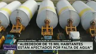 Alcalde de Zaragoza Coahuila denuncia desabasto de agua por cervecera Constellation Brand [upl. by Mari147]