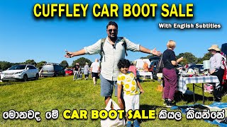 Cuffley Car Boot Sale Eng Sub  ඉරිදා උදේට යන්න කියාපු තැනක් carbootsale carbootsales [upl. by Jephum]