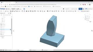 Engr 1  Onshape  Loft 3 [upl. by Volpe]