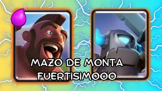 MAZO FUERTISIMO DE MONTA 41 🔥🔥 SUBE DE LIGA 🔥🔥 CLASH ROYALE [upl. by Devlen]