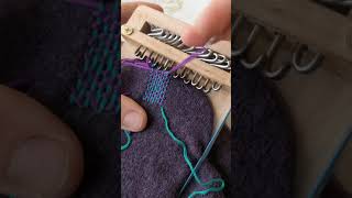 TUTORIAL Darning with mediumthin yarn [upl. by Constancy]