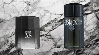 Paco Rabanne Black XS 2005 vs 2018 comparison review [upl. by Ipoillak]