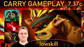 💰 737c lowskill Bristleback KAD  23 KP  69 Carry Gameplay  Dota 2 Top MMR [upl. by Anallese757]