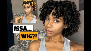 Perm Rod Set On A Wig  UNice Brazilian Curly Hair [upl. by Ttnerb]