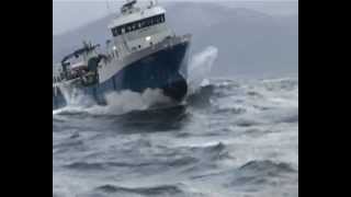 Extreme weather on the Norwegian coast [upl. by Dumah]