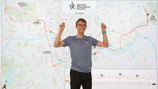 10th Cracovia Royal Half Marathon  Route analysis [upl. by Harlamert265]