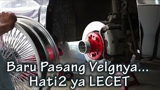 VELG WIRE WHEEL VELG ELEGAN STYLE VELG ANTIK BY VIP AUTOSTYLE [upl. by Latsirc]