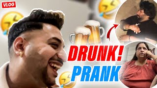 Drunk Prank On My Mom 🥃😵‍💫  Unexpected Reaction 😱  New Vlog  1030 Days  prankvideo [upl. by Dyann]