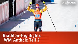 Biathlon Highlights  WM Antholz Teil 2 [upl. by Saval]