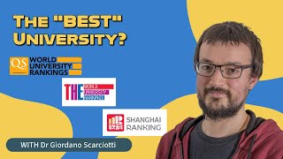 The Best University What do university rankings actually measure [upl. by Esyahc642]