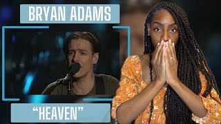 First Time Hearing Bryan Adams  Heaven  Acoustic Live  REACTION 🔥🔥🔥 [upl. by Ppilihp984]