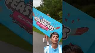 Mr beat running chocolate challenge shortsfeed facts minivlog [upl. by Nnaeus158]