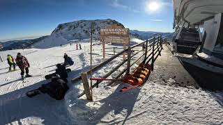 Gressoney La Trinité … Champoluc…Passo dei Salati… Alagna… e rientro a Gressoney… ⛷️⛷️⛷️ [upl. by Melba]