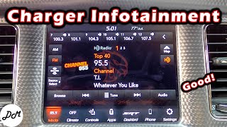 2022 Dodge Charger — Infotainment Review  Uconnect 4C Apple CarPlay Android Auto HowTo [upl. by Anida]