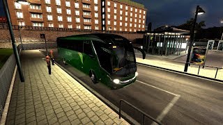 Euro Truck Simulator 2 Bus Terminal Mod Test [upl. by Leinehtan]