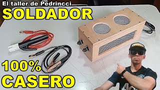 SOLDADOR CASERO  ¡fabricación completa [upl. by Afnin]