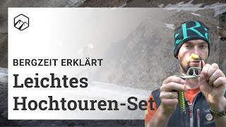 Leichtes HochtourenSet Gurt Schraube amp Helm  Bergzeit [upl. by Khosrow]