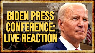 LIVE Biden Press Conference  Reaction and Commentary [upl. by Ahtanoj]