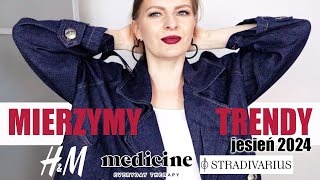 MIERZYMY TRENDY JESIEŃ 2024 HampM Medicine Stradivarius [upl. by Arim594]