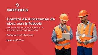 Control de almacenes de obra con Infotools [upl. by Dlaregztif]