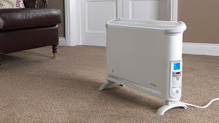 Dimplex 40 series 2kW convector heater with electronic control [upl. by Mikah413]