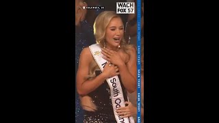 Miss South Carolina 2024 crowned 👑 shorts shortnews news localnews misssouthcarolina missusa [upl. by Kenweigh]