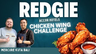 Mercure Kuta Bali  Redgies Chicken Wing Challenge [upl. by Enixam]