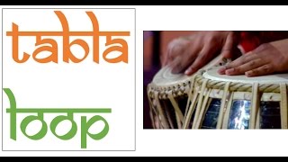 Bhajan Taal Loop Adi Talam Metronome speed 90 C Scale Madhya Laya [upl. by Aerdnu]