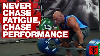 Never Chase Fatigue Chase Performance [upl. by Hailed]