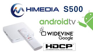 HiMEDIA S500 Fully Google Certified Android TV OS TV Box [upl. by Saiff]