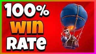 BEST LUMBERJACK BALLOON DECK — Clash Royale [upl. by Reywas203]