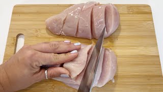 This is the tastiest chicken breast Ive ever eaten Quick and cheap recipe [upl. by Lemieux]