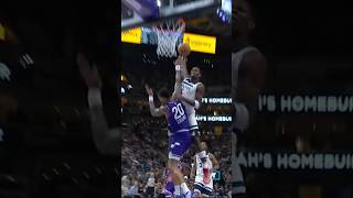 ANT EDWARDS WITH DUNK OF THE YEAR 😨🔥 shorts nba dunk [upl. by Antony]