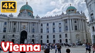 Vienna Austria City Center Walking Tour 4K UHD 2023 [upl. by Borreri]