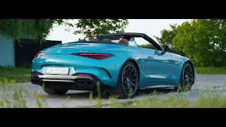 Mercedes AMG SL63 roadster videoclip [upl. by Grefer]