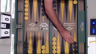 2017 Backgammon World Championship Final  Game 1 Abridged [upl. by Jeff]