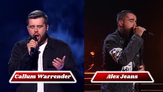 Alex Jeans Dream On vs Callum Warrender I Dont Wanna Miss A Thing  The Voice Australia 12 [upl. by Henrion]