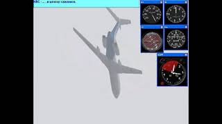 Pulkovo Aviation Enterprise Flight 612 MAK Animation [upl. by Vilhelmina]