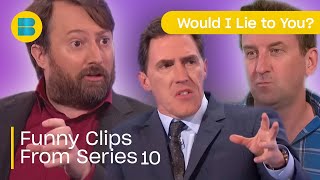 Funny Clips From Series 10  Best of Would I Lie to You  Would I Lie to You  Banijay Comedy [upl. by Nierman]