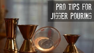 Pro Tips for Jigger Pouring [upl. by Nanice]