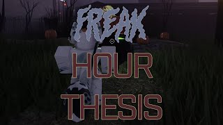 Freak Hour Thesis  Hallows 24 Criminality Montage [upl. by Lamak]